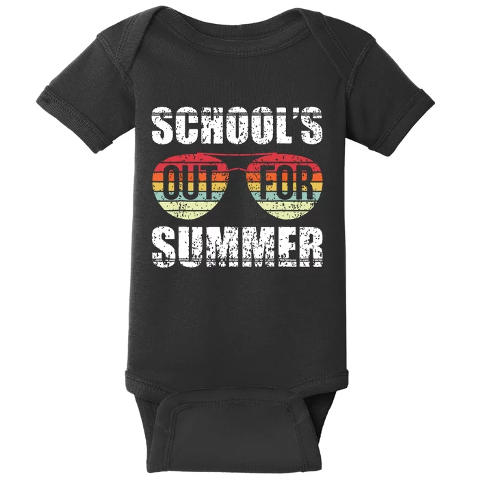 Graduation Gift Schools Out For Summer Students Teacher Baby Bodysuit