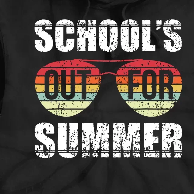 Graduation Gift Schools Out For Summer Students Teacher Tie Dye Hoodie