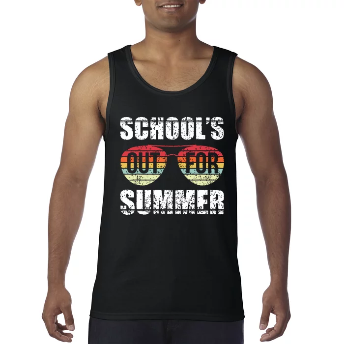 Graduation Gift Schools Out For Summer Students Teacher Tank Top