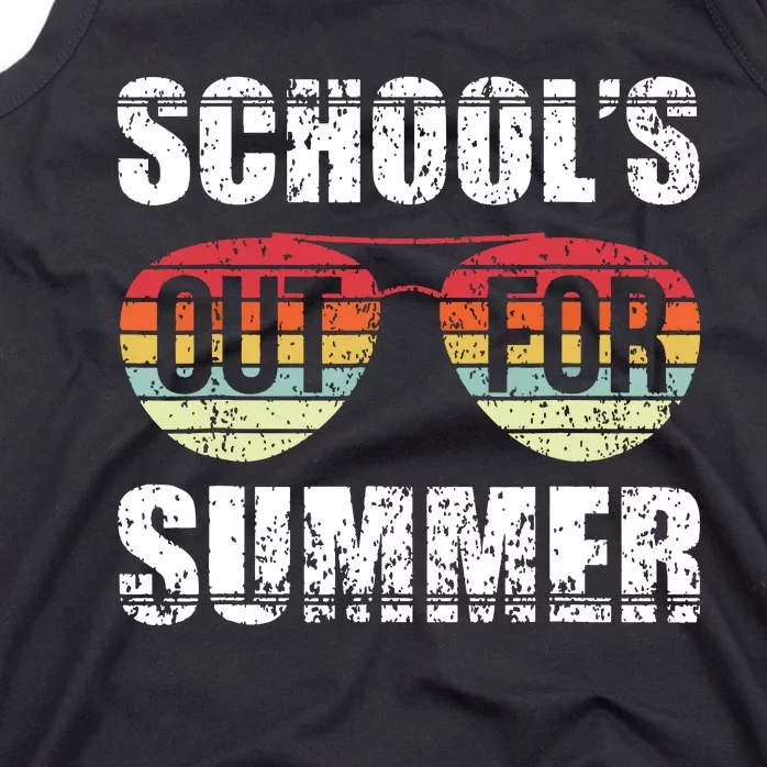 Graduation Gift Schools Out For Summer Students Teacher Tank Top