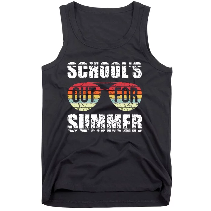 Graduation Gift Schools Out For Summer Students Teacher Tank Top