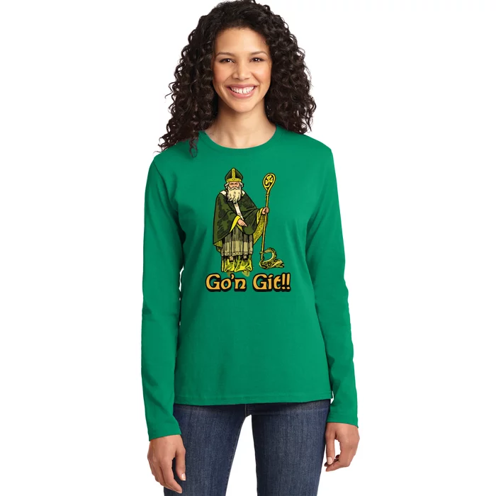 GoN Git St Patrick Ladies Long Sleeve Shirt