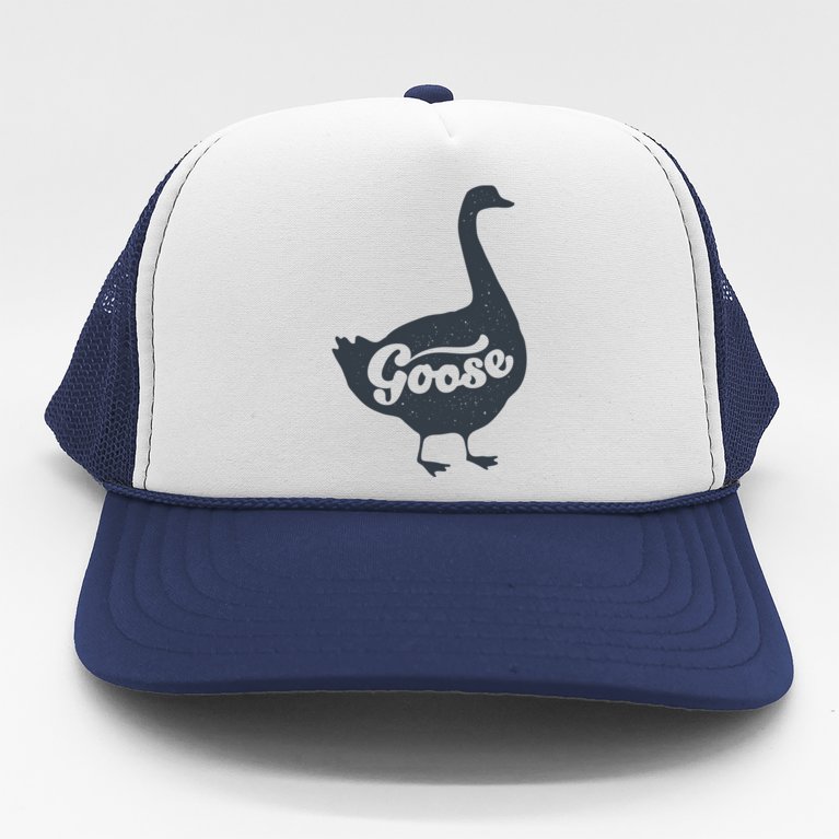 Grey Goose Simple Distress Trucker Hat