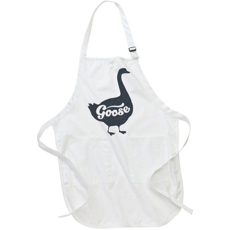 Grey Goose Simple Distress Full-Length Apron With Pockets
