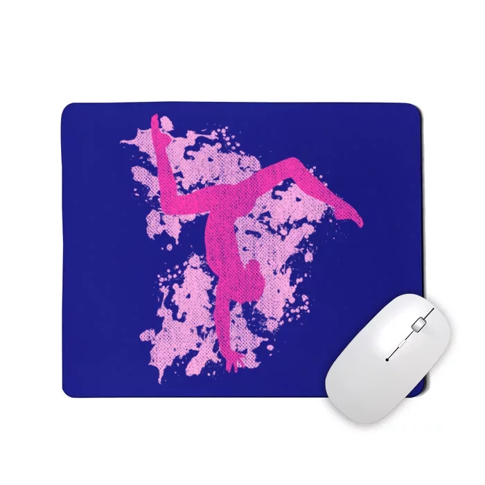 Gymnastics Gymnast Splatter Gift Mousepad