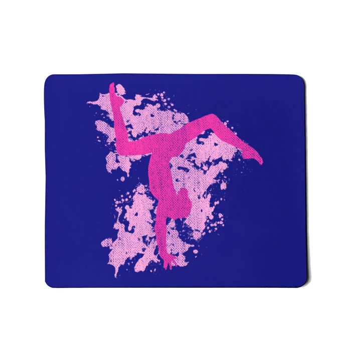 Gymnastics Gymnast Splatter Gift Mousepad