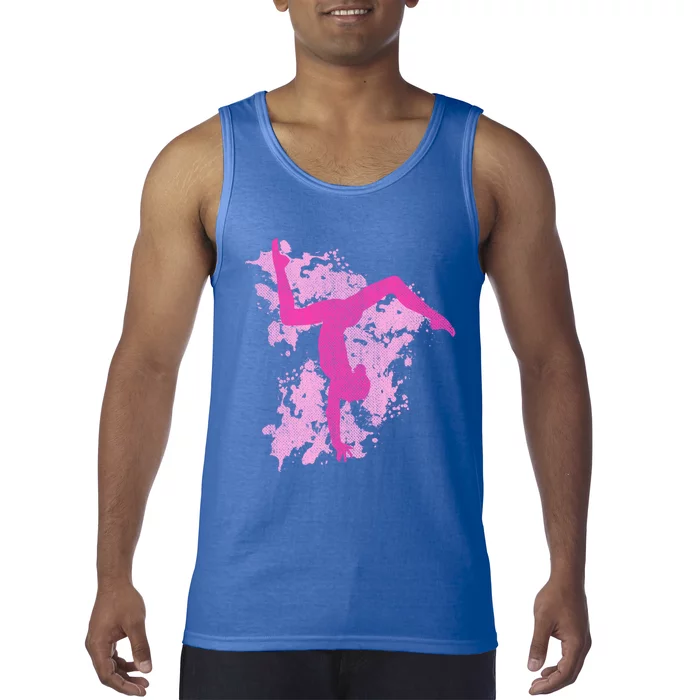 Gymnastics Gymnast Splatter Gift Tank Top