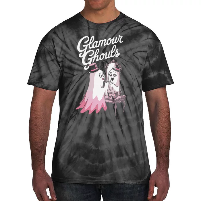 Glamour Ghouls Spooky Fashion For Halloween Lovers Tie-Dye T-Shirt