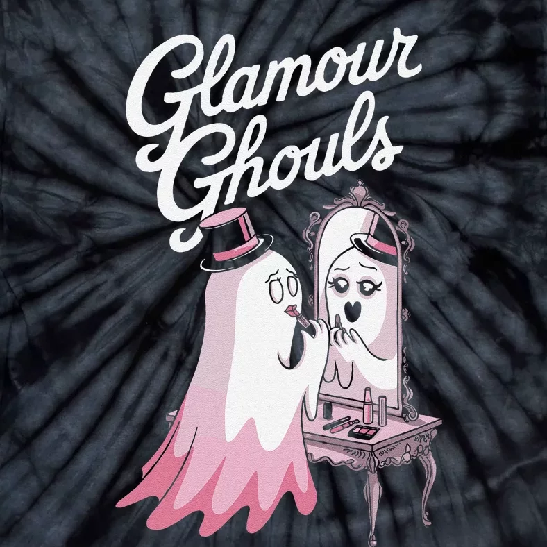 Glamour Ghouls Spooky Fashion For Halloween Lovers Tie-Dye T-Shirt