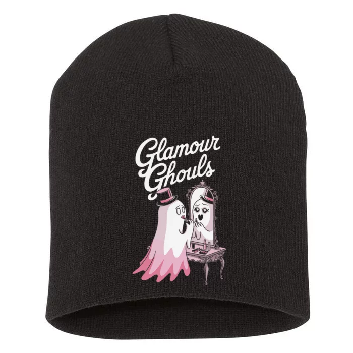 Glamour Ghouls Spooky Fashion For Halloween Lovers Short Acrylic Beanie