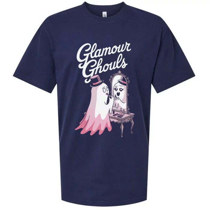 Glamour Ghouls Spooky Fashion For Halloween Lovers Sueded Cloud Jersey T-Shirt