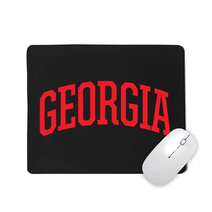 Georgia Georgia Sports Collegestyle T Ga Mousepad