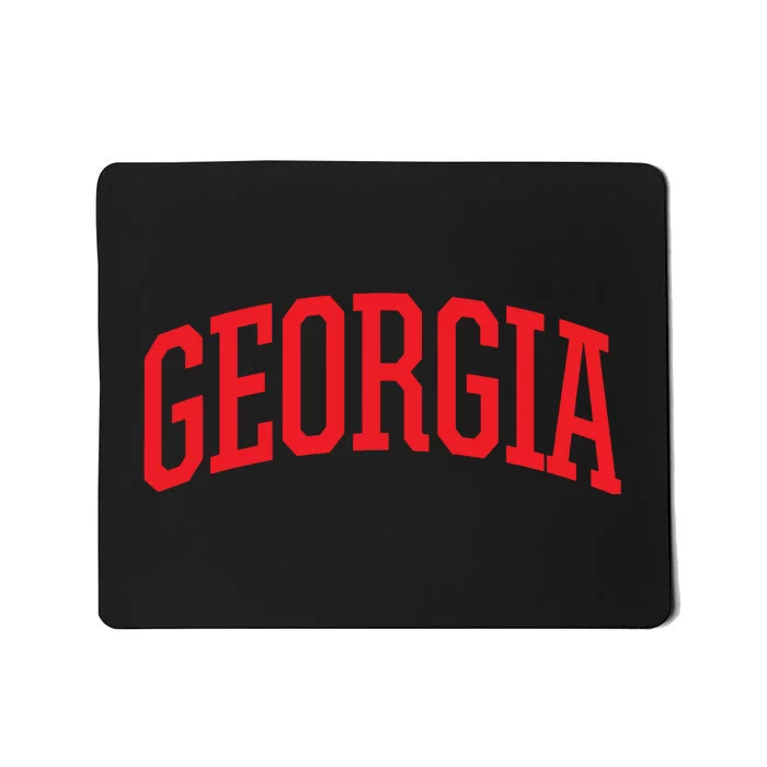 Georgia Georgia Sports Collegestyle T Ga Mousepad