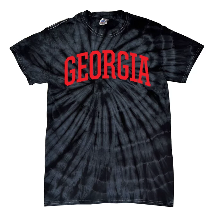 Georgia Georgia Sports Collegestyle T Ga Tie-Dye T-Shirt