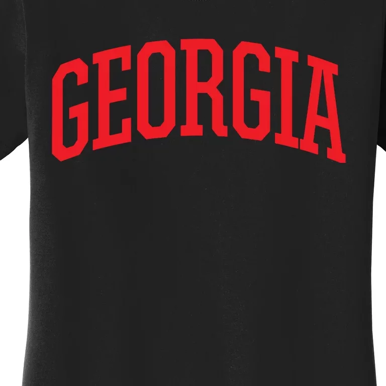 Georgia Georgia Sports Collegestyle T Ga Women's T-Shirt