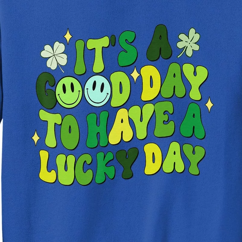 Green Groovy St Patricks Day Party Funny Teacher Sweatshirt