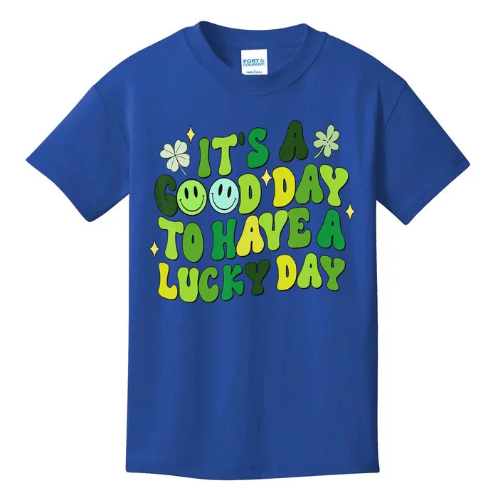 Green Groovy St Patricks Day Party Funny Teacher Kids T-Shirt