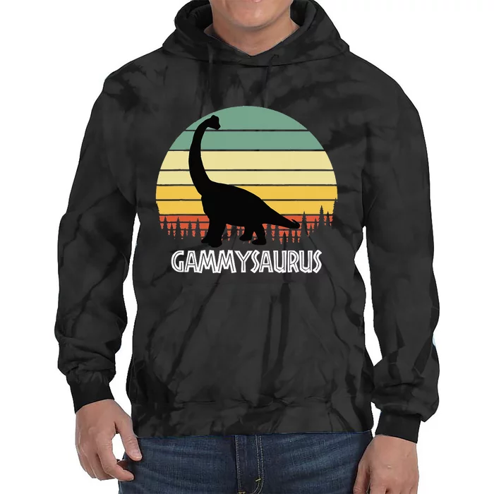 GAMMYSAURUS GAMMY SAURUS GAMMY DINOSAUR Tie Dye Hoodie