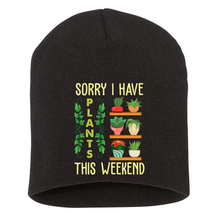 Gardening Gift Succulent Gardener Funny Mother's Day Short Acrylic Beanie