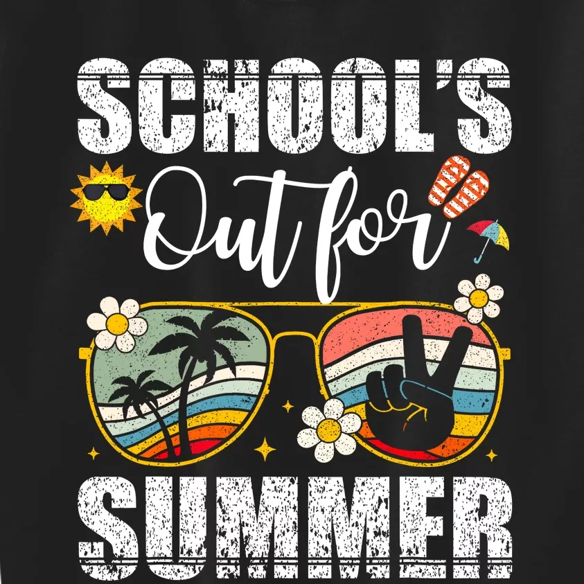 Graduation Gift Schools Out For Summer Students Teacher Kids Sweatshirt