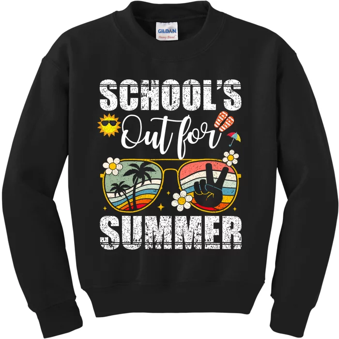 Graduation Gift Schools Out For Summer Students Teacher Kids Sweatshirt