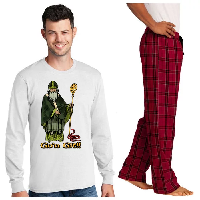 Gon Git St Patrick Day Funny Long Sleeve Pajama Set