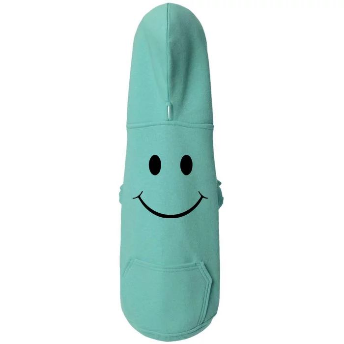 Green Guy Smiley Face Doggie 3-End Fleece Hoodie