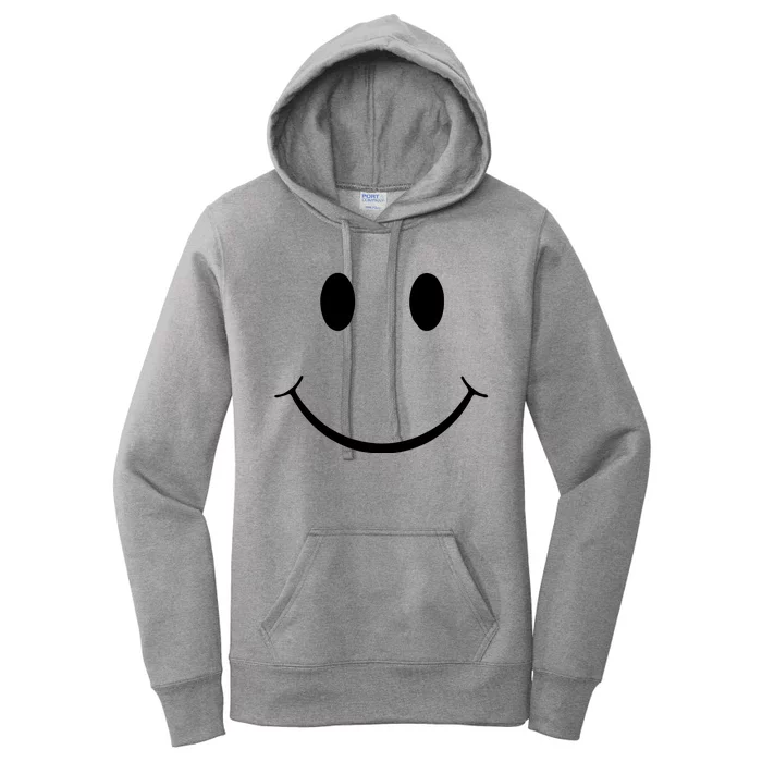 Green Guy Smiley Face Women's Pullover Hoodie