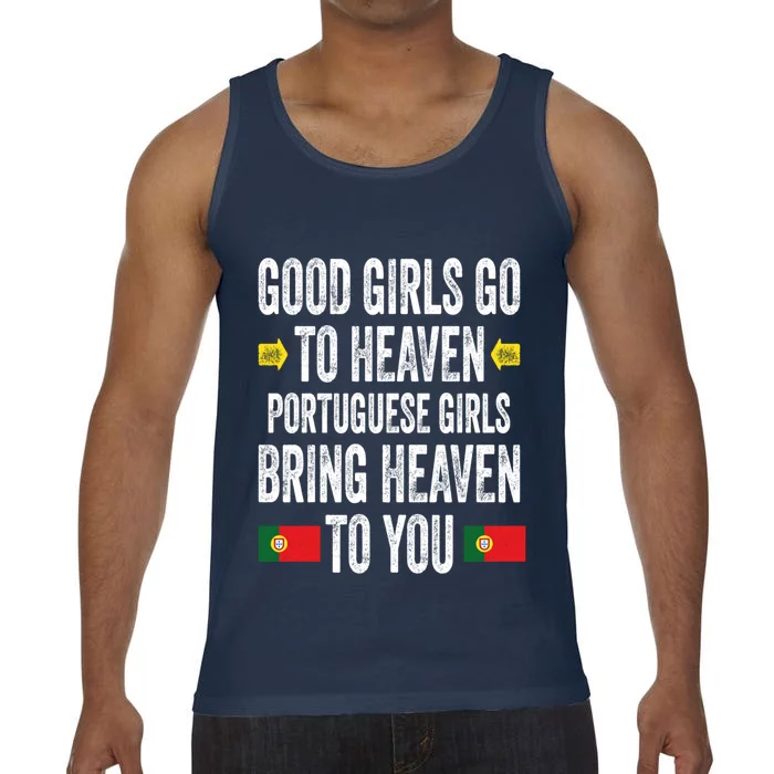 Good Go To Heaven Portuguese Bring Heaven To You Gift Comfort Colors® Tank Top