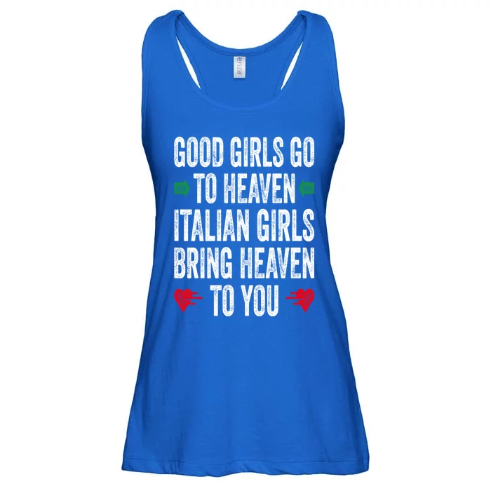 Good Go To Heaven Italian Bring Heaven To You Gift Ladies Essential Flowy Tank