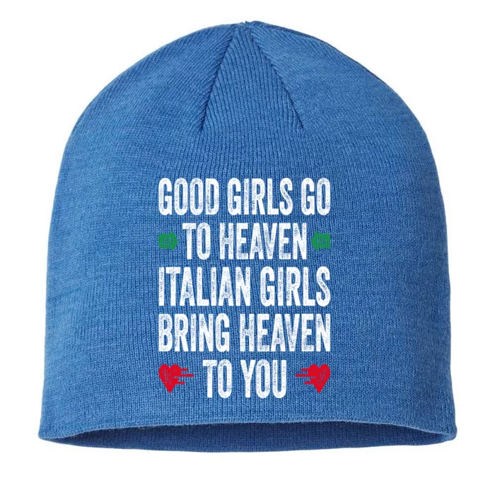 Good Go To Heaven Italian Bring Heaven To You Gift 8 1/2in Sustainable Knit Beanie