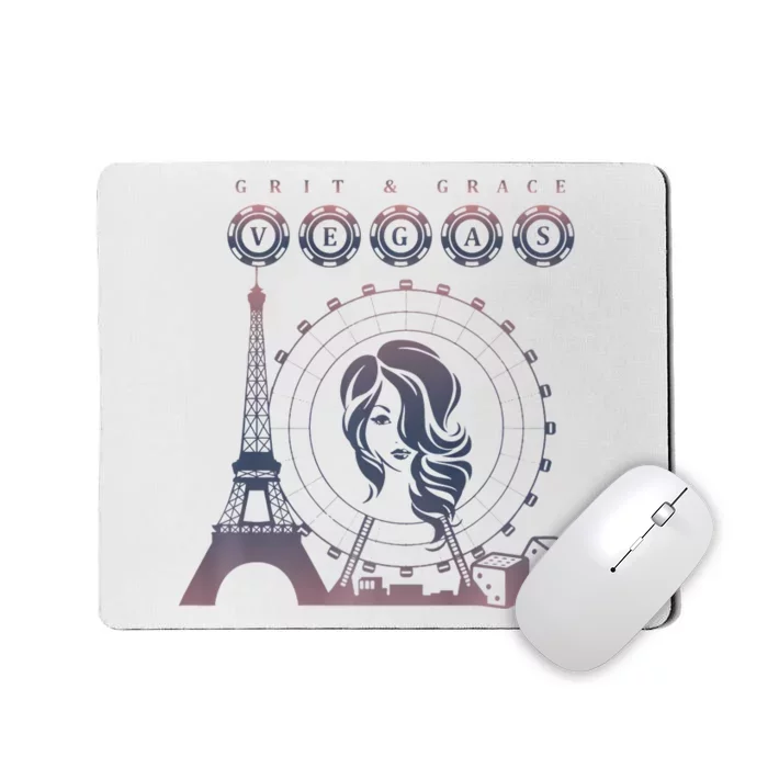 Grit & Grace take VEGAS! Premium Mousepad