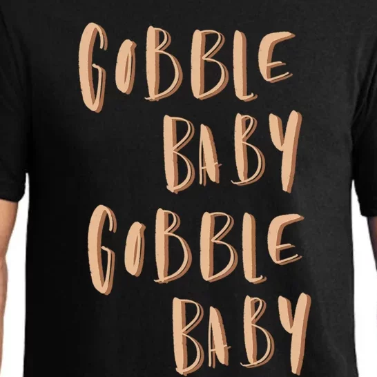 Gobble Gobble Thanksgiving Wobble Gift Pajama Set