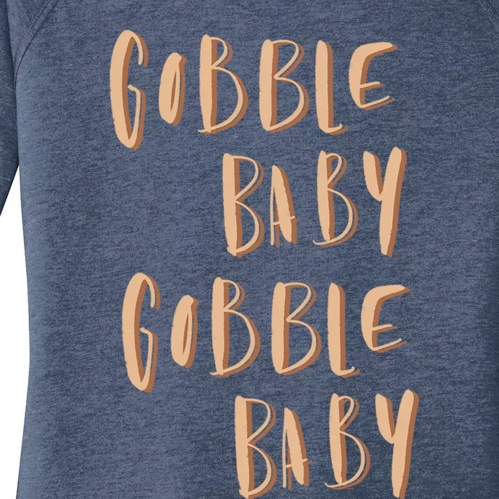 Gobble Gobble Thanksgiving Wobble Gift Women's Perfect Tri Tunic Long Sleeve Shirt