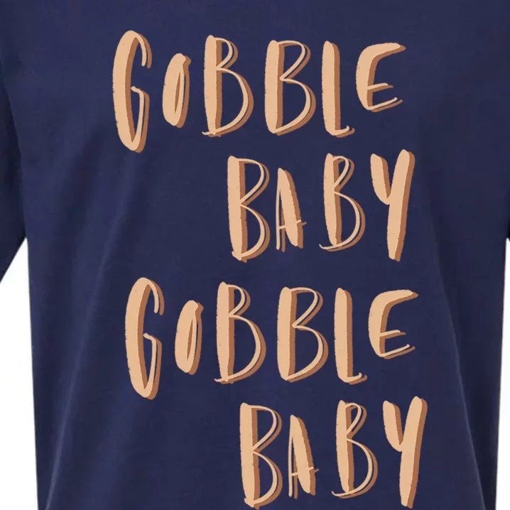 Gobble Gobble Thanksgiving Wobble Gift Sueded Cloud Jersey T-Shirt