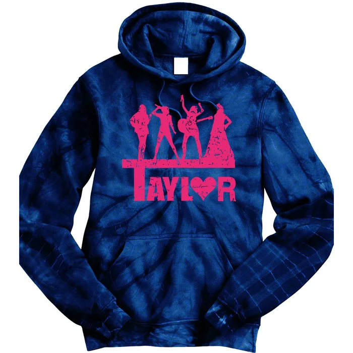 Girl Groovy Taylor 80s Vintage Tie Dye Hoodie