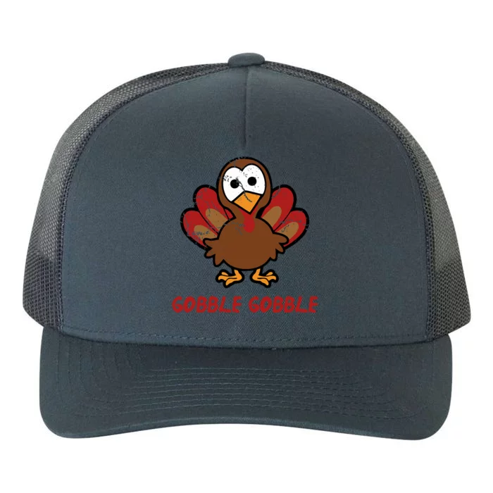 Gobble Gobble Turkey Thanksgiving Dinner Gift Gift Yupoong Adult 5-Panel Trucker Hat