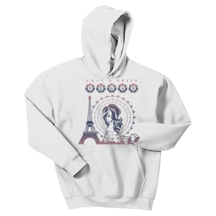 Grit & Grace Take VEGAS! Kids Hoodie