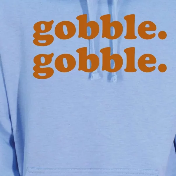 Gobble Gobble Thanksgiving Turkey Holiday Unisex Surf Hoodie