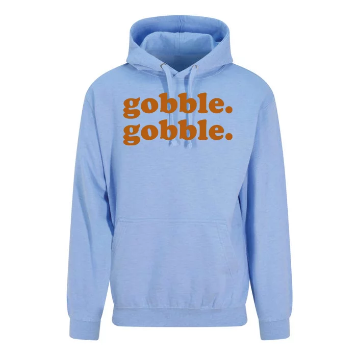 Gobble Gobble Thanksgiving Turkey Holiday Unisex Surf Hoodie