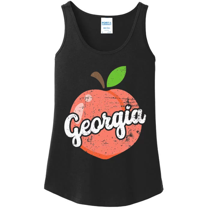 Georgia Georgia Touris Georgia Lover Ladies Essential Tank