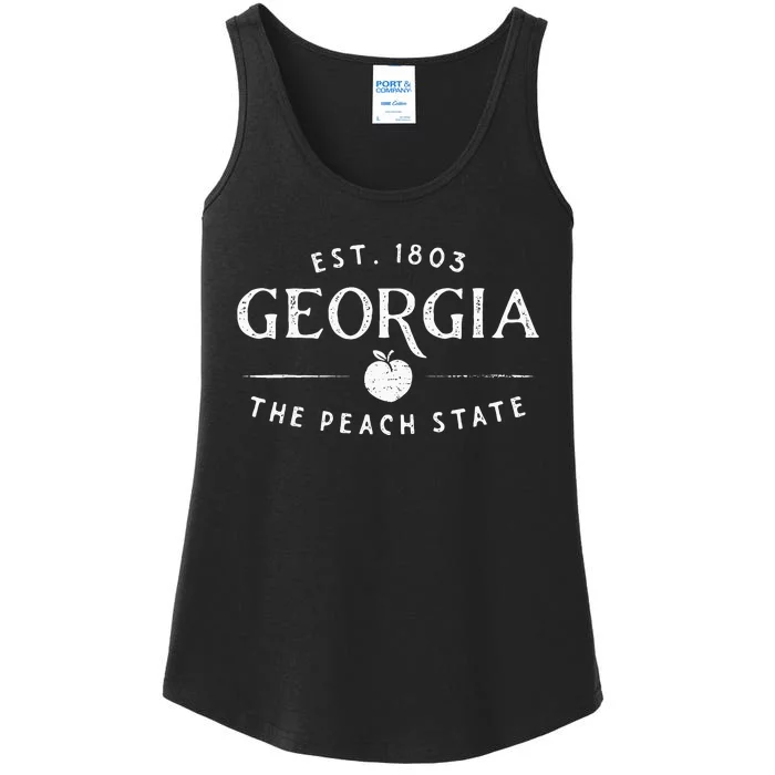 Georgia Georgia Touris Georgia Lover Ladies Essential Tank