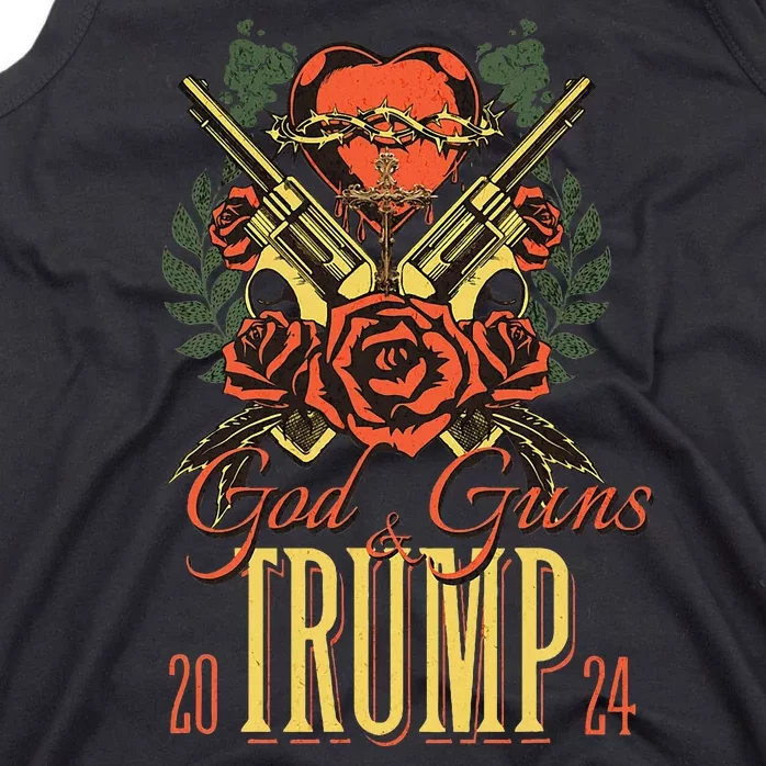 God Guns & Trump 2024 2a Support Tank Top