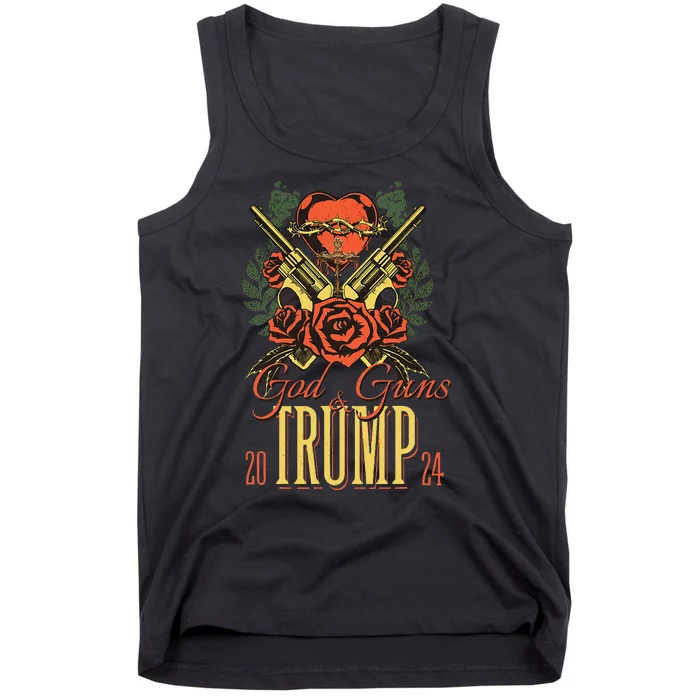 God Guns & Trump 2024 2a Support Tank Top