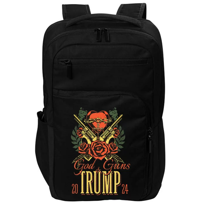 God Guns & Trump 2024 2a Support Impact Tech Backpack