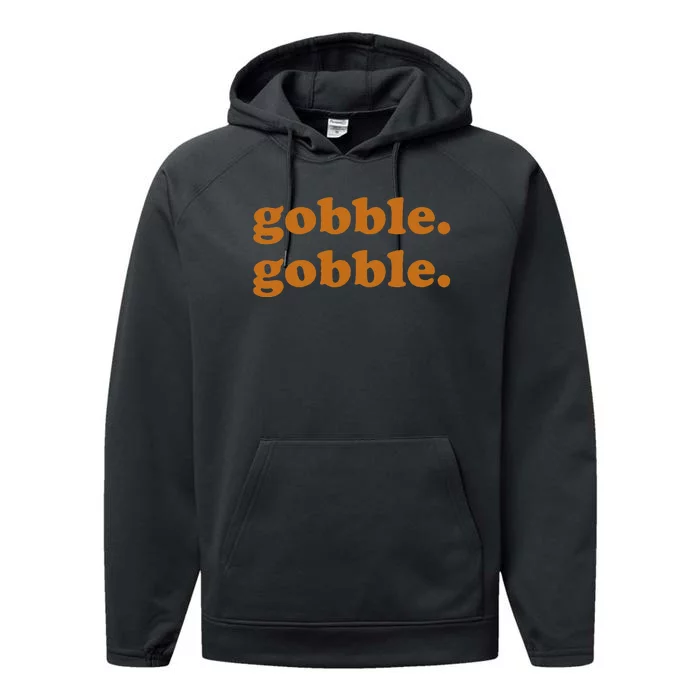 Gobble Gobble Turkey Trot Performance Fleece Hoodie