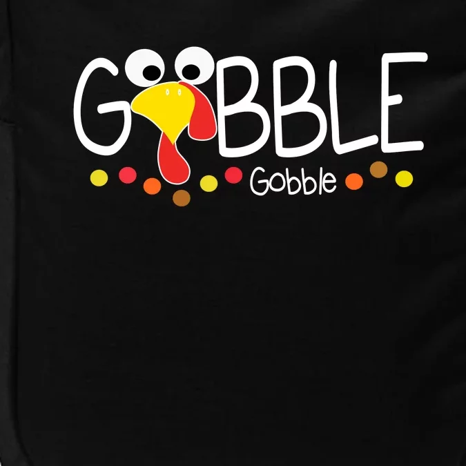 Gobble Gobble Thanksgiving Turkey Festive Impact Tech Backpack