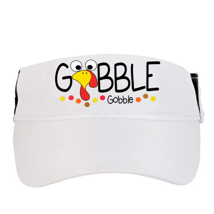 Gobble Gobble Thanksgiving Turkey Festive Adult Drive Performance Visor