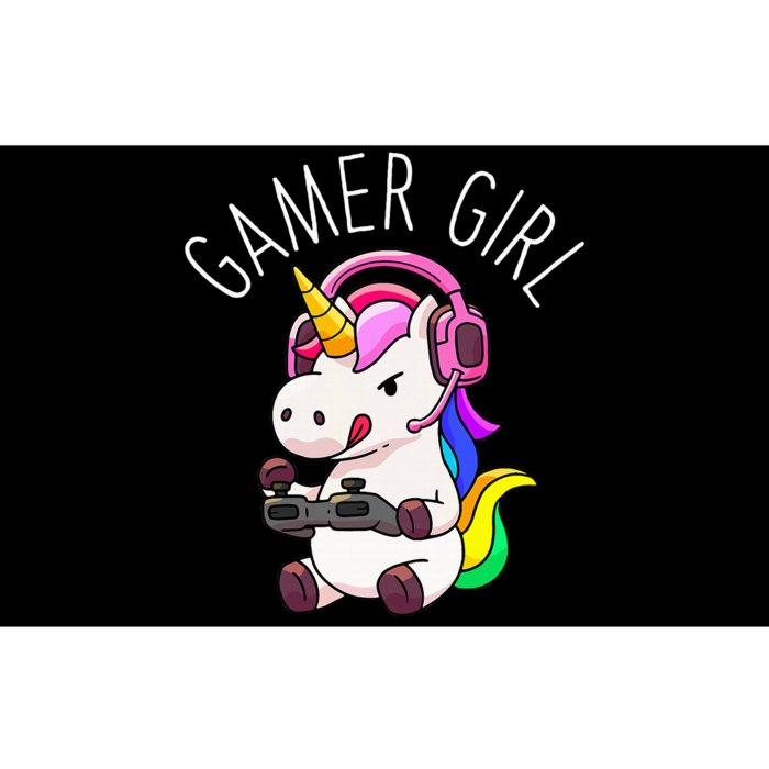 Gamer Girl Unicorn Gaming Cute Video Game Gift Women Bumper Sticker