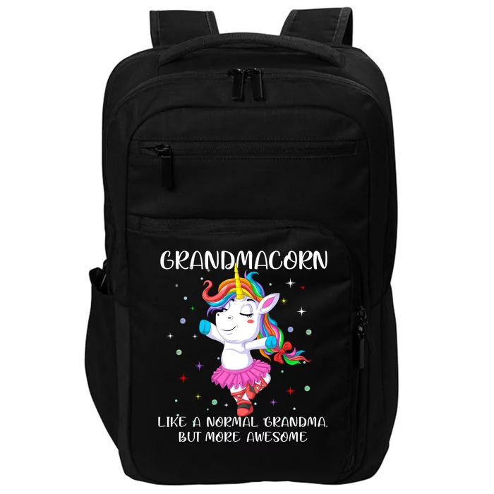 Grandmacorn Grandma Unicorn Impact Tech Backpack